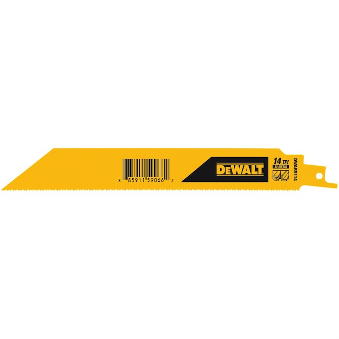 DEWALT 1-Pack 9-in 14-TPI Metal Cutting Reciprocating Saw Blade