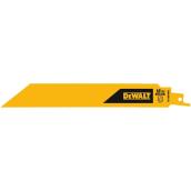DeWALT 5-Pack 9-in 18-TPI Metal Cutting Reciprocating Saw Blade