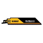 DEWALT Elite Series Metal Cutting Carbide Tipped Reciprocating Saw Blade - 6-in - 8 TPI