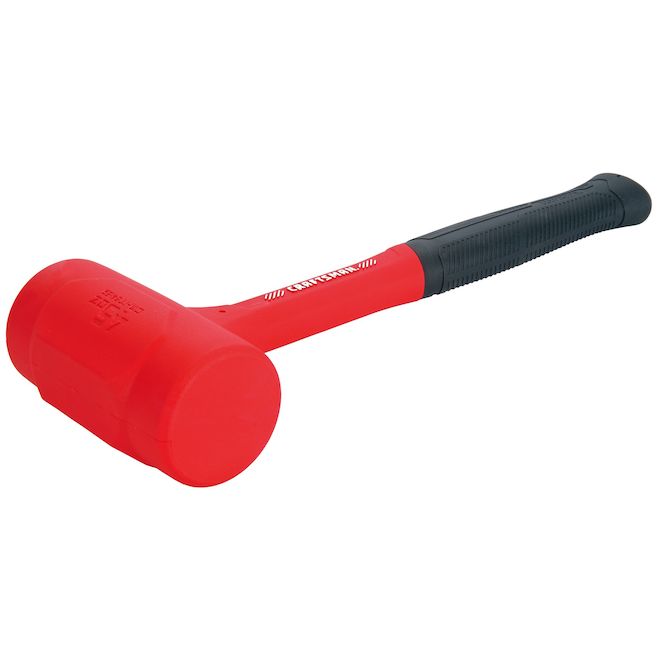 CRAFTSMAN 45-oz Red/Black Polyurethane Dead Blow Hammer