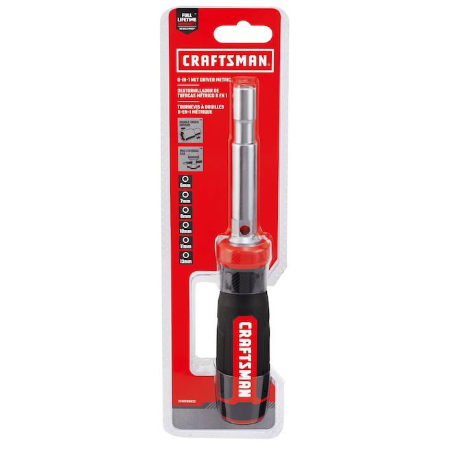 CRAFTSMAN 6-in-1 Nut Driver Metric