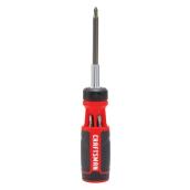 Tournevis à cliquet CRAFTSMAN avec 6 embouts Push-n-Pick, poignée 4 1/2 po