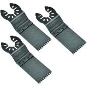 DEWALT Carbon Steel Oscillating Blade 1 1/4-in 3/pk