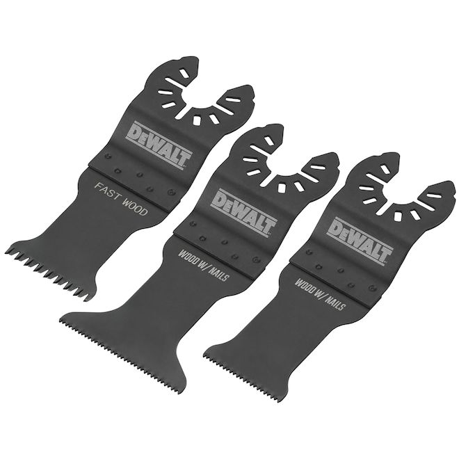 DEWALT 3-Pack General Purpose Oscillating Blade Assortment
