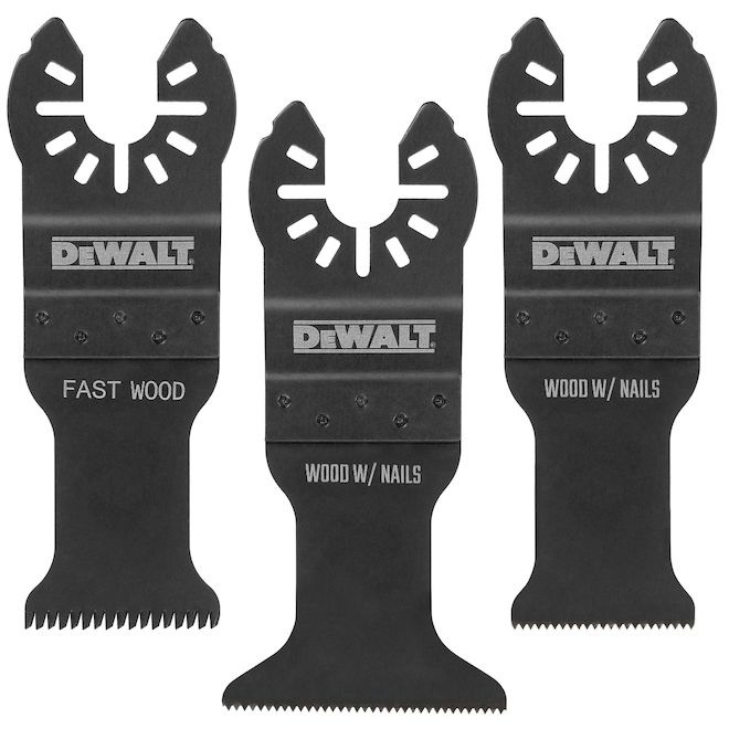 DEWALT 3-Pack General Purpose Oscillating Blade Assortment