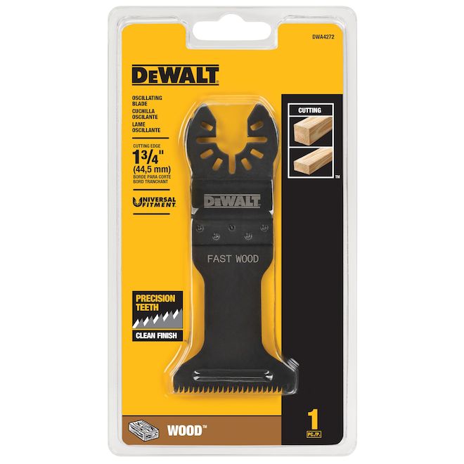 DEWALT 1-3/4-in Precision Wood Cutting Oscillating Blade