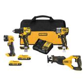 Ensemble de 4 outils sans fil sans balais DEWALT 20 V