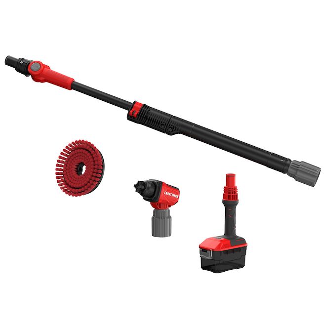 CRAFTSMAN 2-in-1 20 V 60.5-in Cordless Electric Powered Scrubber