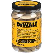 DEWALT 0.79 x 2.05-in #10 Size Plate Joining Biscuits - 125/Qty