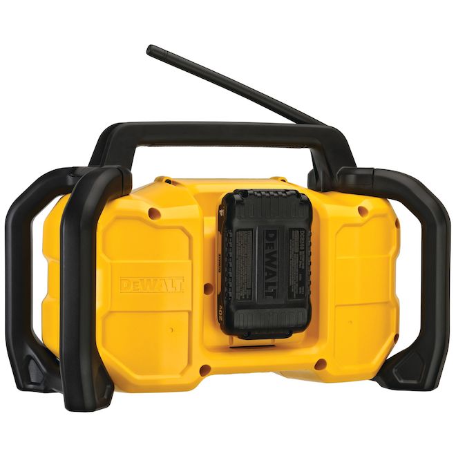 DEWALT Jobsite Yellow Bluetooth Radio - 20-V