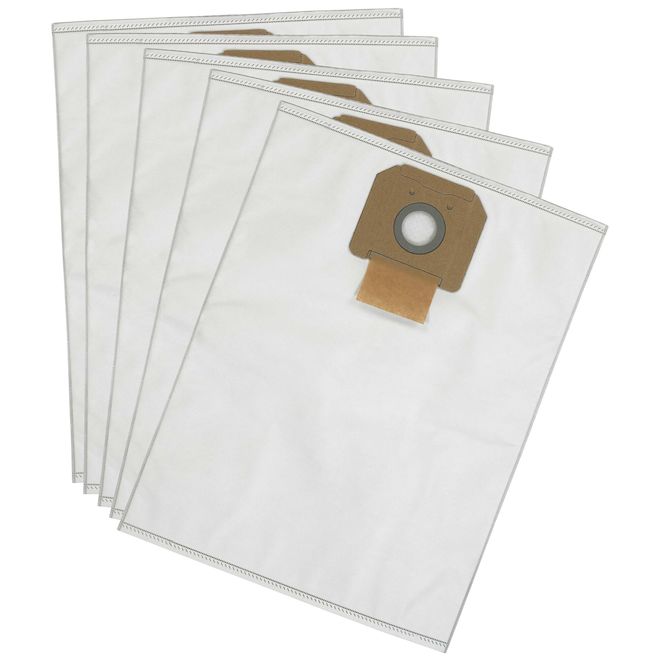 Fleece Dust Bags for DEWALT Dust Extractors - Pack of 5