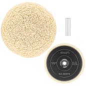 DEWALT 7-in Wool Polishing Pad and Disk Holder