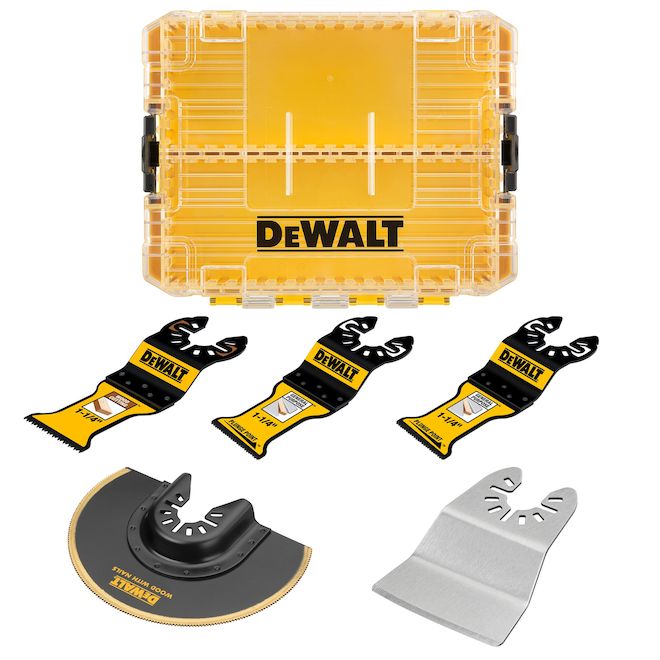 DEWALT 5-Pack 1 1/4-in General Purpose Bimetal Oscillating Blades