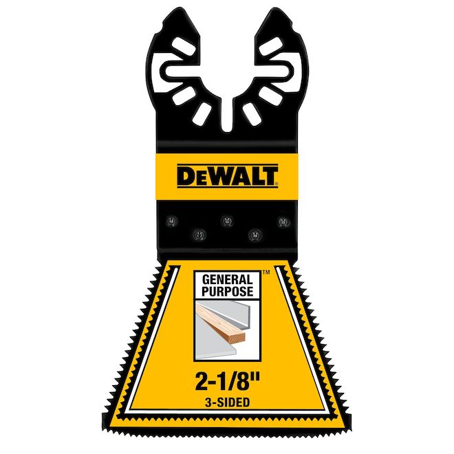 DEWALT 2-1/8-in 3-Sided General Purpose Oscillating Blades - 3/Pk