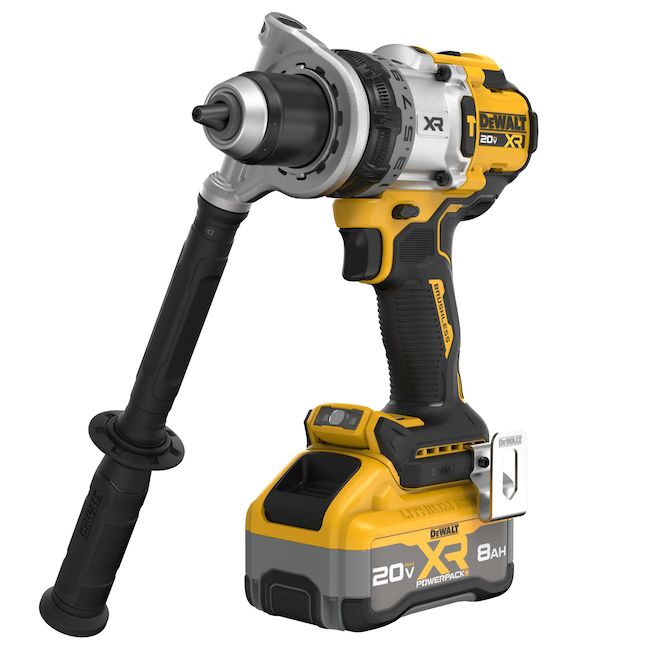 DEWALT 20 V MAX XR Brushless Cordless 1/2-in 3-Speed Hammer Drill Kit with XR POWERPACK