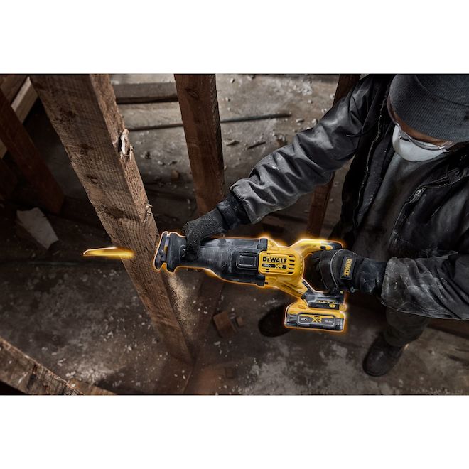 DEWALT 20V MAX XR Brushless Cordless Reciprocating Saw - Tool Only