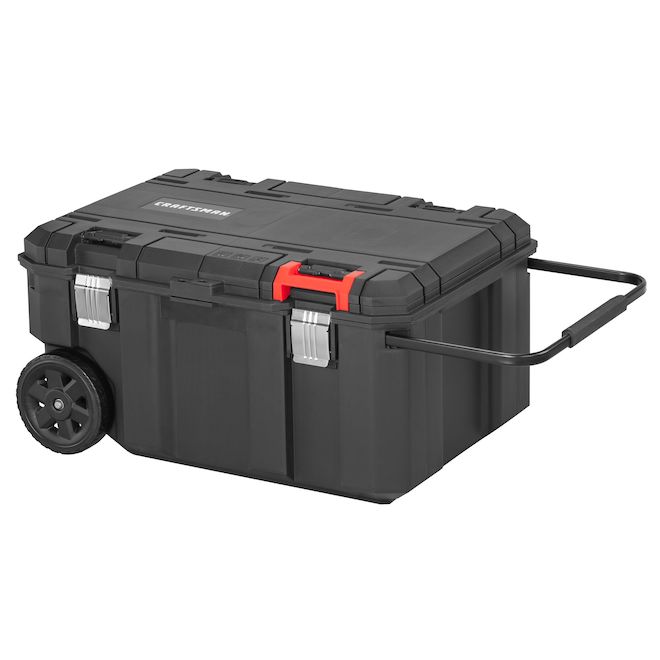 CRAFTSMAN VERSASTACK Tool Chest with Wheels and Telescopic Handle - 30-gal