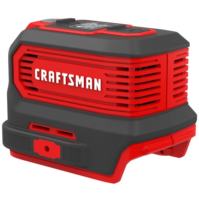 CRAFTSMAN Power Inverter for V20 150 W Battery with Ports and Work Light