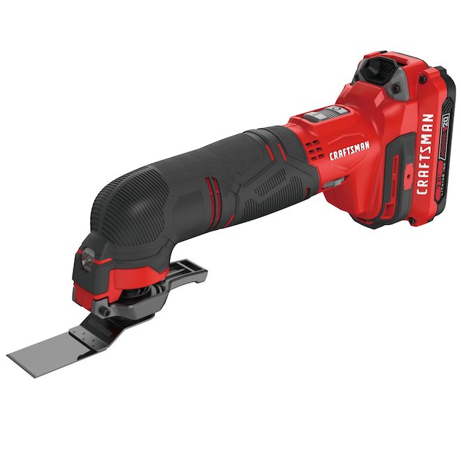 CRAFTSMAN 20V Cordless Oscillating Tool with 2Ah Battery