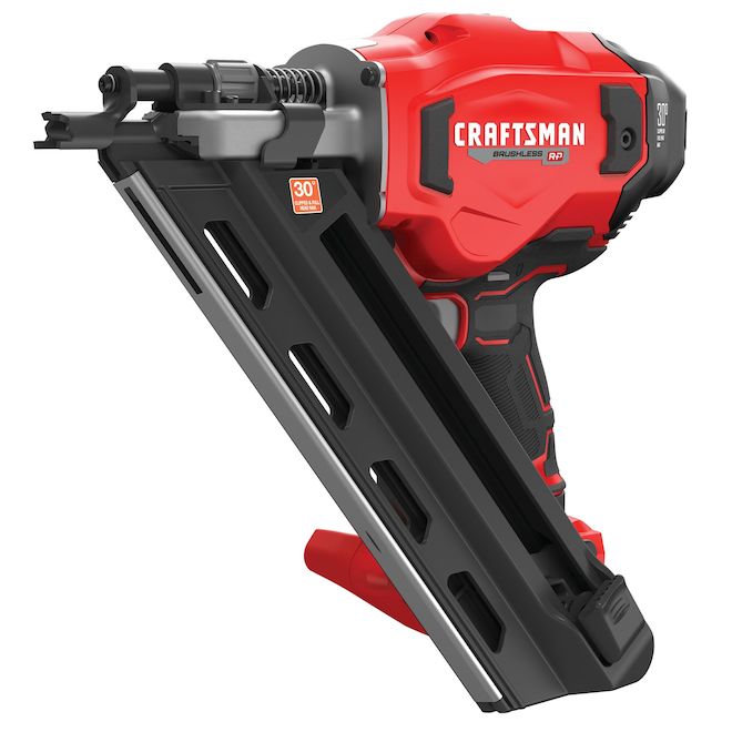 CRAFTSMAN 20V Brushless Cordless Framing Nailer - Bare Tool Only