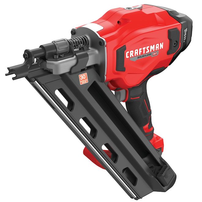 CRAFTSMAN 20V Brushless Cordless Framing Nailer - Bare Tool Only