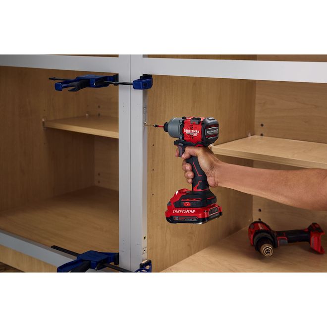 CRAFTSMAN BRUSHLESS RP Set of Drill/Driver and Impact Driver 20V with Batteries