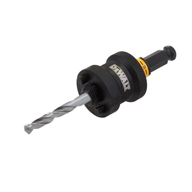 DEWALT 1 1/4 to 6-in Steel Hole Saw Mandrel