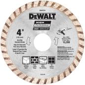DEWALT High Performance Diamond Blade for Angle Grinders - 4-in