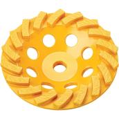 DEWALT XP Diamond Cup Wheel in Metal for Angle Grinders - 4-in