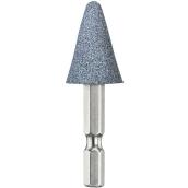 DEWALT High Performance Pointed Grinding Stone 1 1/16 x 3/4-in - 1/4-in Hex Bit