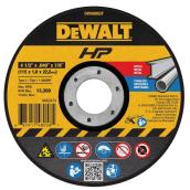 DEWALT High Performance Metal Cutting Wheel Type 1 for Angle Grinders - 4 1/2-in