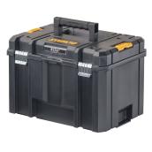 DEWALT TSTAK Black Plastic Tool Box - 17.3 x 31 x 11.9-in