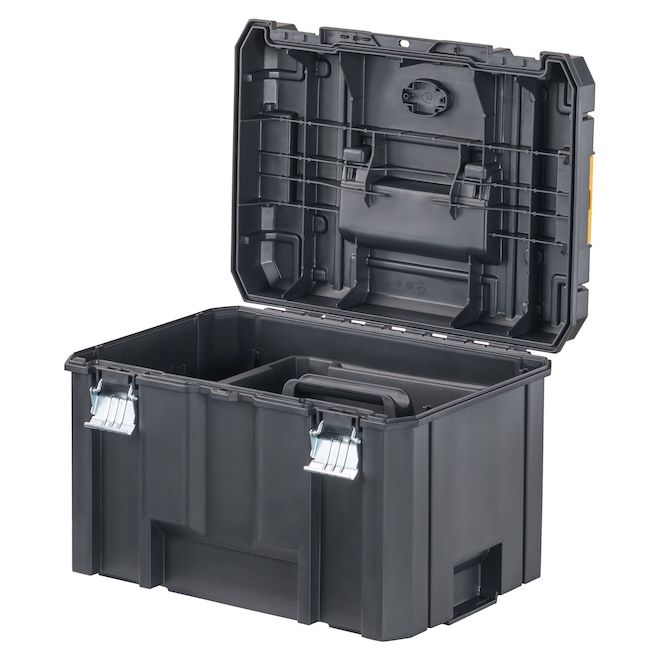 DEWALT TSTAK Black Plastic Tool Box - 17.3 x 31 x 11.9-in