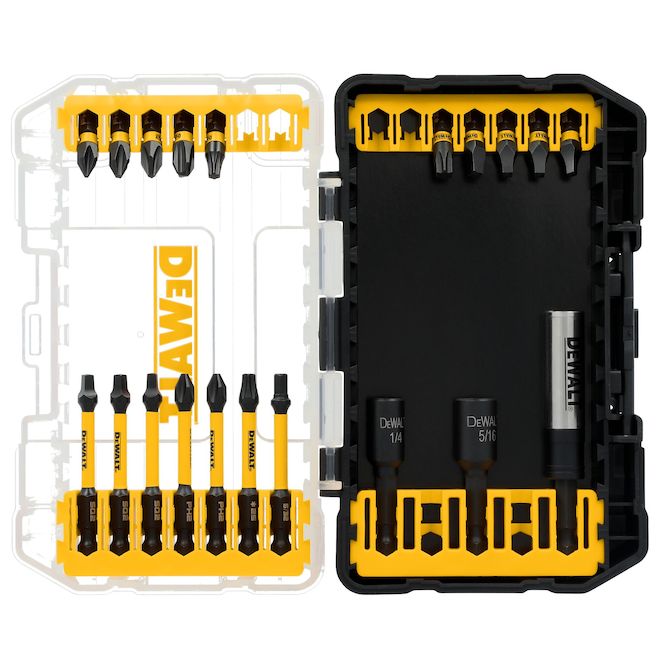 DEWALT FLEXTORQ Bits for Impact Drivers and Drills - 20-Piece