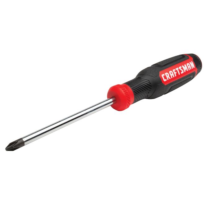 CRAFTSMAN Screwdriver Phillips #2 x 4-in in Bi-Material