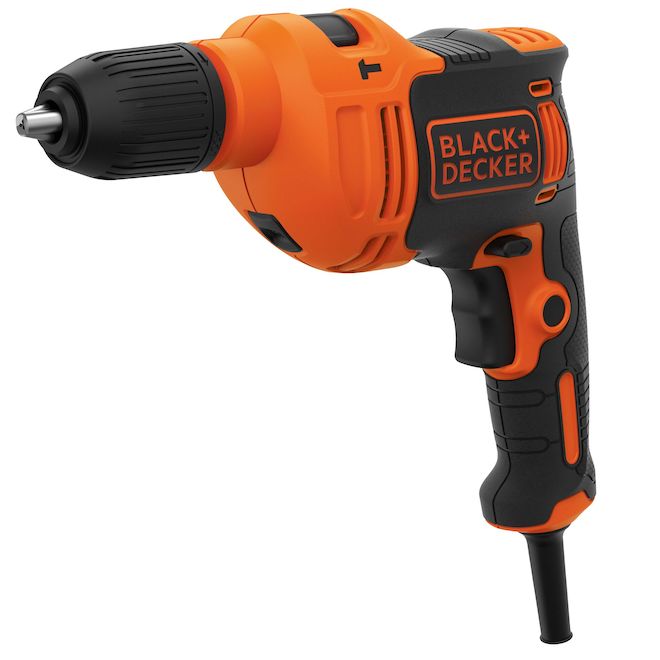 BLACK+DECKER Electric Hammer Drill 1/2-in 6.5-A