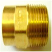 Adaptateur en cuivre 3/4 po