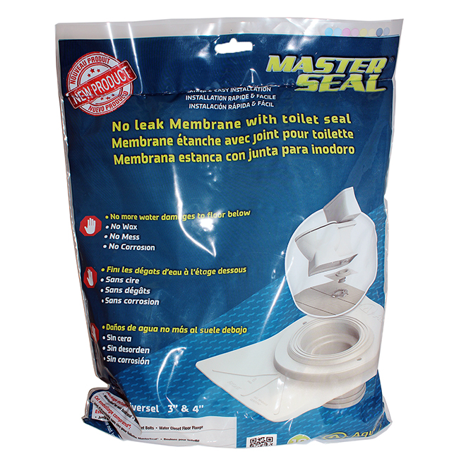 Bow Universal Toilet Seal Kit - Rubber - White - 1 Per Pack
