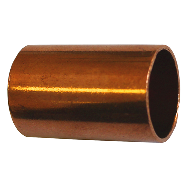 Bow Copper Coupling - 1/2-in diameter - 5-Pack