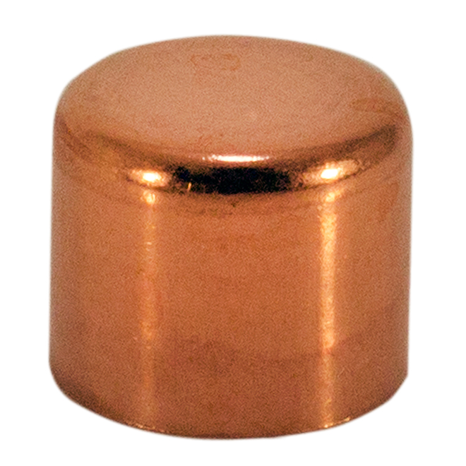 Capuchons en cuivre Bow, 3/4 po de diamètre, paquet de 5