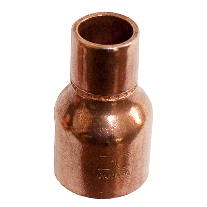Bow 0,5-in x 0.38-in Copper Reducer Coupling