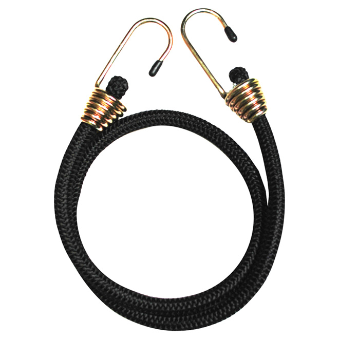 Stinson Heavy-Duty Stretch Cords - Black - 24-in - 4-Pack