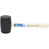 Tooltech Workbench Black Rubber Mallet of 32-oz