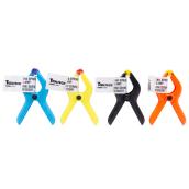 Tooltech 3/4 In mini spring clamps, sold individually, assorted colors,