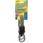 Stinson Flat Stretch Cord with Snap Hook - Green - 45-in x 3/4-in