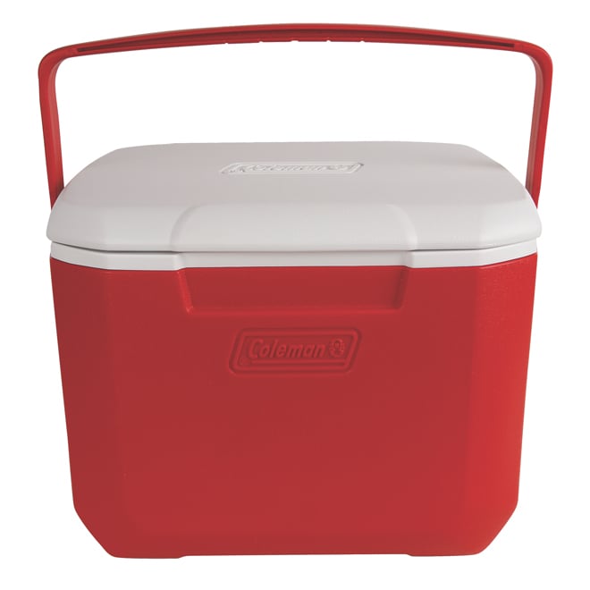 Glacière Portable GYMAX 15 Litres - Isotherme - Résiste -30°C à 75°C - Poignée Acier - Idéale Camping, Pêche, Pique-nique