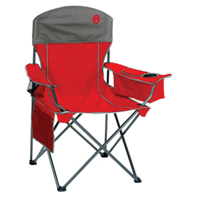 Camping Chair Cooler Quad® - Folding - Red