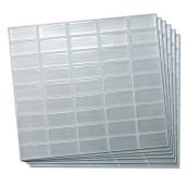 Self-Adhesive Wall Tile - Stainless - 6-Pack