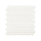 Smart Tiles Penny Romy Adhesive Backsplash Tiles - Resin - White - 8.97 x 8.95-in - 4-Pack