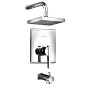 Robinet bain-douche Whistler à 1 levier, chrome